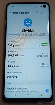Prodám mobil Samsung Galaxy S10, 8GB/128GB, stav A - 8