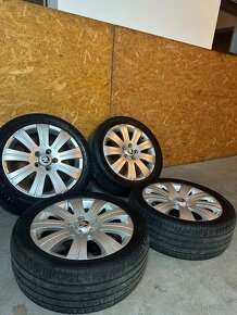 Škoda Kola Alu 5x112 R17 FLASH Letní pneumatiky 225/45 - 8