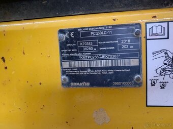 Komatsu PC360 LC /2018 pasovy bagr - 8