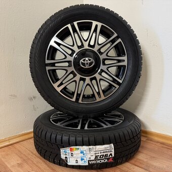NOVÁ TOYOTA AYGO 4x100 R15 ET35+ZIMNÍ 165/60R15 8,5mm BICOLO - 8