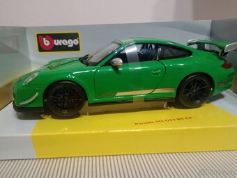 1:18 BUGATTI DIVO, PORSCHE 911 GT3 RS 4.0, Bburago - 8