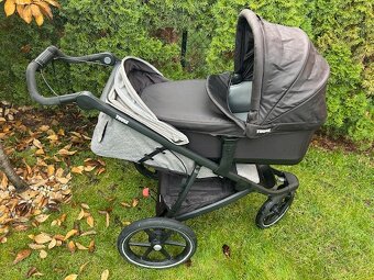 Thule Urban Glide 2 s novorozeneckou korbičkou a madlem - 8
