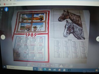 Látkové retro kalendáře - 8