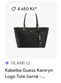 Kabelka Guess + peněženka - 8