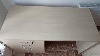 PC psací stůl a skříňka - 8