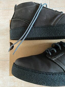 Nové pánské kožené zimní boty Baťa s kožichem - č. 44 - 8