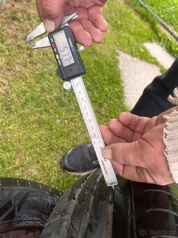 4x alu ze Škoda Octavia 1 na letních pneu Nokian 5-6mm 195/ - 8