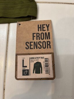 SENSOR MERINO pánské triko | Vel. L| Active PT Track | NOVÉ - 8