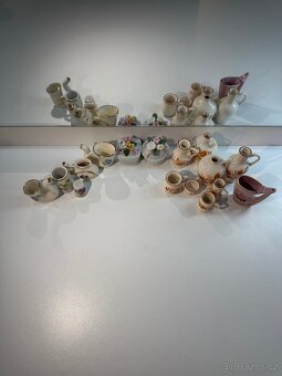 Sada porcelánových miniatur - 8