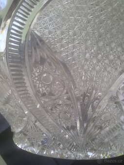 Ručně brouseny nadherny kosik. Bohemia Crystal - 8