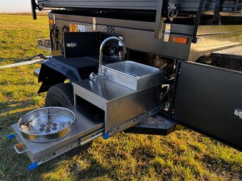 Offroad přívěs - camping vozík se střešním stanem PROOFF X1 - 8