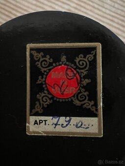 dřevěná váza a dva pohárky Made in USSR vintage - 8