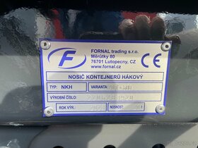 Prodej, hákový nosič FORNAL, DAF XF 530 FAN 6x2, sklad ihn. - 8
