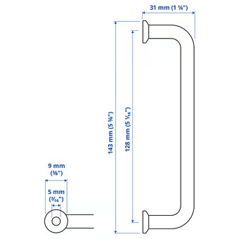 Výprodej částí kuchyně IKEA Method/BODBYN krémová - 8