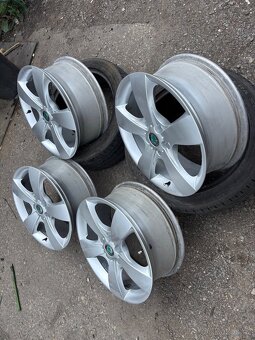 Alu disky r17 5x112 Škoda pegasus - 8