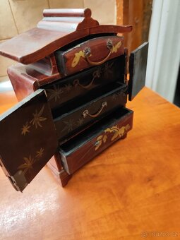 Japonská / Čínská krabička na šperky - 8