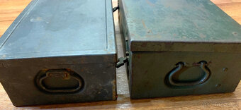 Nemecka lekarna Verbandkasten orig.Feldgrau barva Wehrmacht, - 8