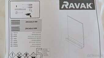 Zrcadlo koupelnové Ravak 65 - 8