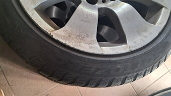 ALU kola s pneu 225/45 R17 runflat . Bmw - 8