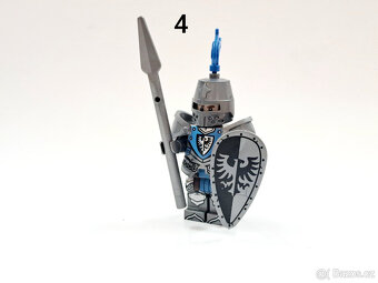 Minifigurky rytíři (7), typ Lego - 8