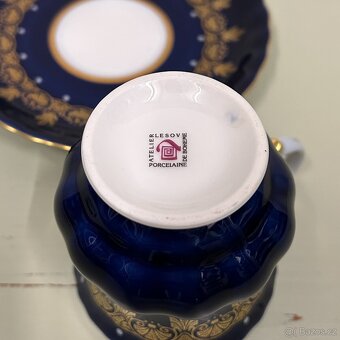 Šálek s podšálkem Atelier Lesov, Porcelaine De Boheme - 8