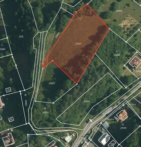 Pozemek Dolní Paseky Rožnov pod Radhoštěm 2926m2 - 8
