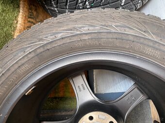 4ks ALUKOLA RONAL R56 8Jx18 ET 45 , 5x112 mm+ 235/55 R 18 - 8