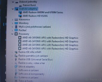 HP Pavilion dv6-6130ec čtyřjádro 8 GB RAM SSD - 8