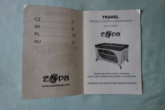 Postýlka Zopa skládací - 8