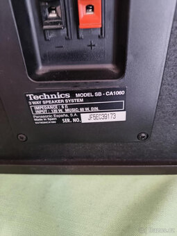 Prodám pěkné reprobedny-TECHNICS SB-CA1060 - 8