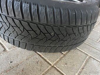 7x17, 5x112 zimní disky včetně pneu 8mm 225/55 R17 a sensoru - 8