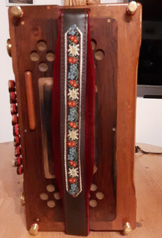 Štýrská harmonika G-C-F-B, Alpengold, model Bozen, Hans LAPP - 8