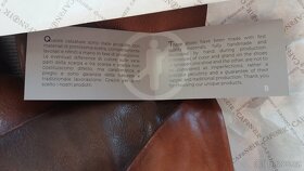 Kožené kotníčkové boty / kozačky Cafénoir vel. 38 - 8