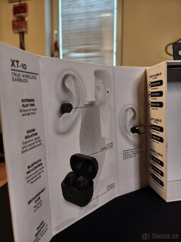 IHOME XT-10 TRUE BEZDRÁTOVÁ SLUCHÁTKA (ČERNÁ) - 8
