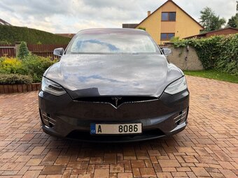Tesla model X 100D Long Range, tažné, autopilot, DPH - 8