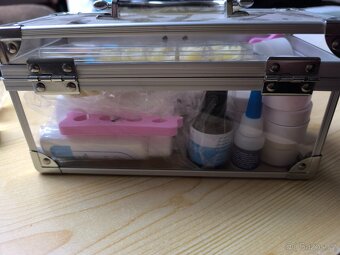 Úplně Nová uv lampa na nehty + kufřík sada na nehty. - 8