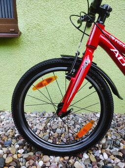 Značkové dětské kolo Author Record 20" (červená) - 8