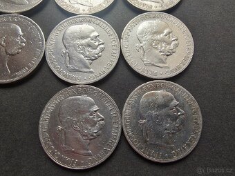 Mince 5 Koruna Rakousko Uhersko - 8