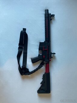 Airsotftová elektrická zbraň + vybavení - 8