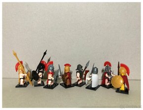 Figúrky Rím + stredovek (6, 8ks) - typ lego, nové - 8