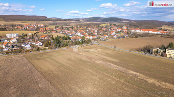 prodej stavebního pozemku, obec Všeradice, okr. Beroun, zají - 8