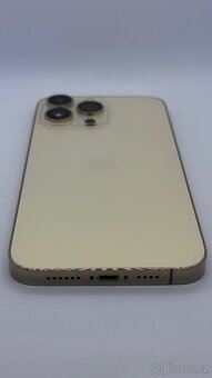 iPhone 14 Pro Max 128 GB Gold - Baterie 100 %, Záruka - 8