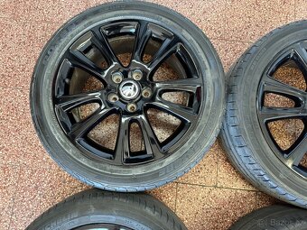 Originální Alu kola 5x112 r17 letní pneu 5mm. - 8