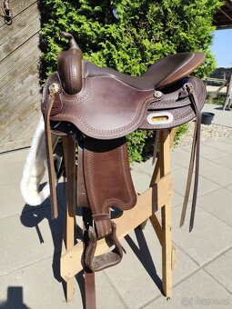Westernové sedlo na prodej - 8