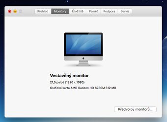 Apple iMac mid2011 i5 2,5GHz 8 GB RAM, 500 GB SSD - 8