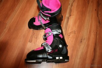 lyže Stockli 100 cm , nastavitelne lyžaky - 8