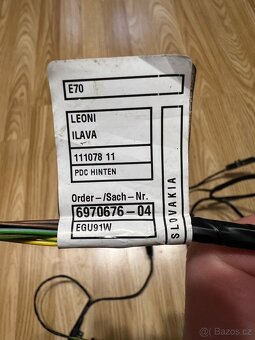 Svazek Pdc přední 4 senzory Bmw X5 E70 - 8