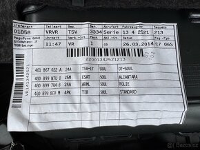 Tapce dveri s ambietnim osvetlenim - Audi A6 4G/C7 Avant - 8