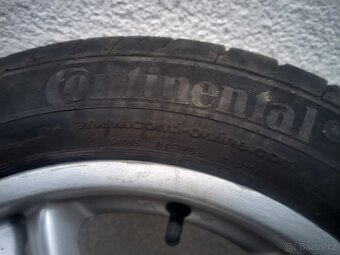 ALU kola Zender 15" 4x100 ET 35 s pneu 195/55/15 - 8
