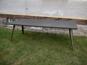 Jídelní stůl City – 230 cm – antracit / kovové nohy - 8